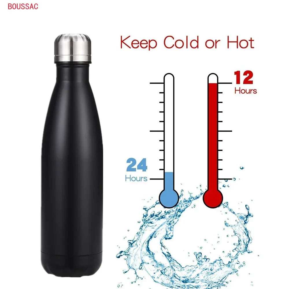 Isolierte Edelstahl Thermosflasche 350-1000ml – BPA-frei Sport & Freizeit