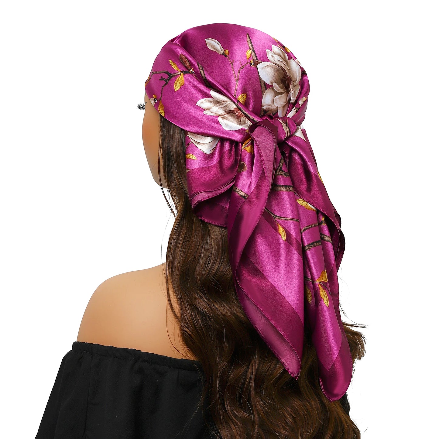 Stilvolles Polyester Halstuch für Damen - Vielseitiger Retro Look