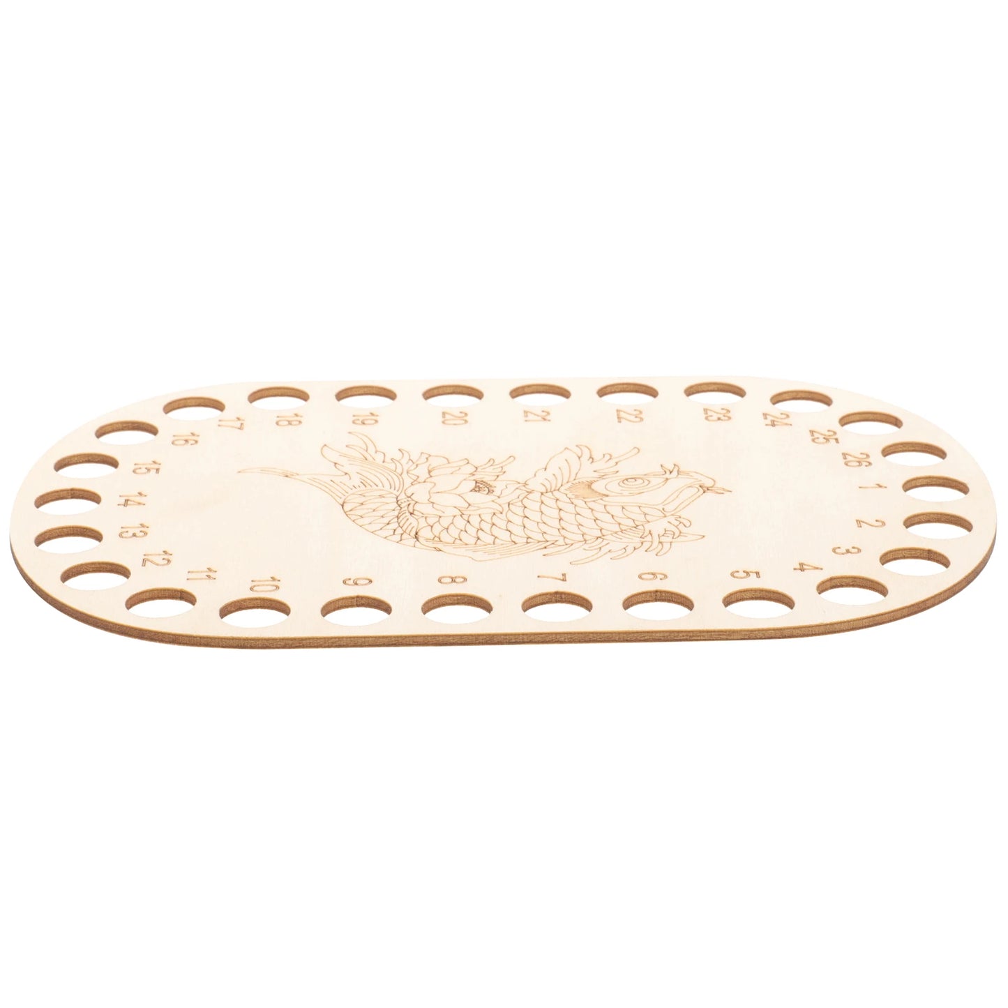 Holz Garn Organizer Platte Fadenhalter Stickerei Kreuzstich Werkzeug