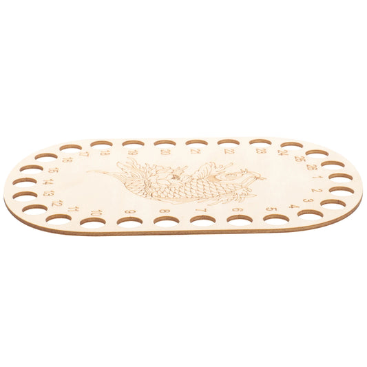 Holz Garn Organizer Platte Fadenhalter Stickerei Kreuzstich Werkzeug