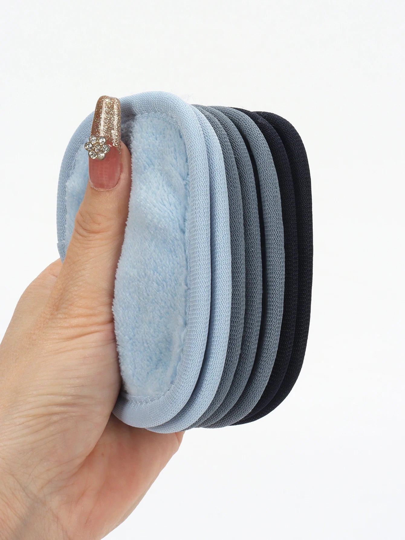 Wiederverwendbare Make up Entferner Tücher mit Farbverlauf 7 Stück