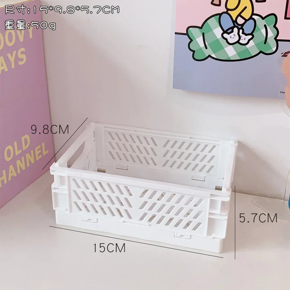 Faltbare Aufbewahrungsbox aus Kunststoff für Ordnung und Organisation