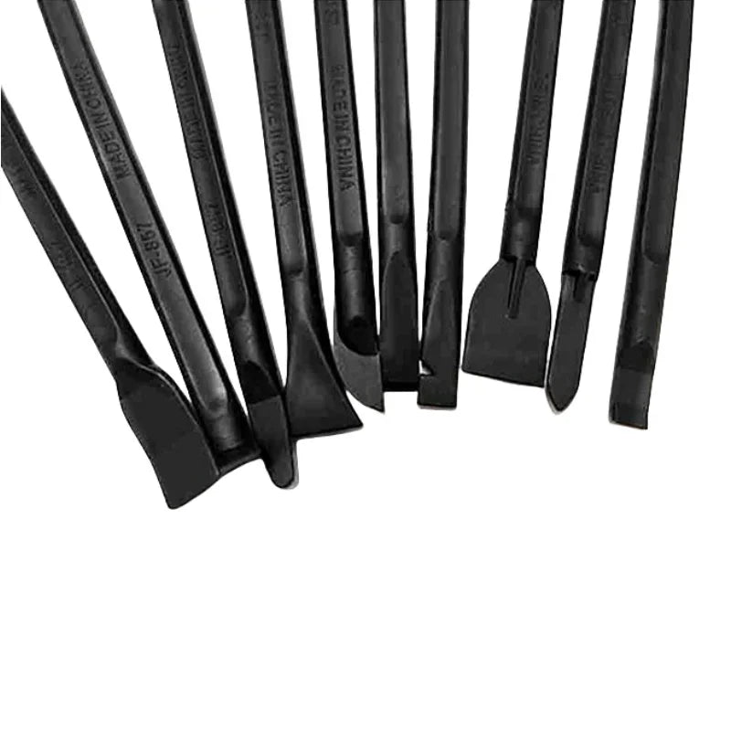 Schonendes 10-teiliges Kunststoff Reparaturset für präzises Handy-Öffnen