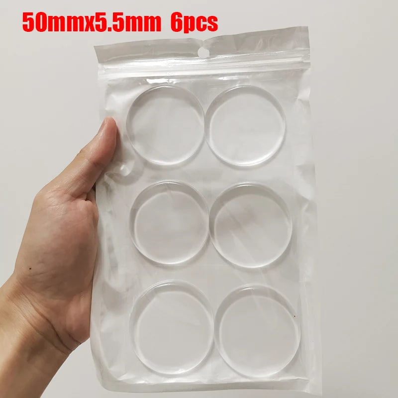 Selbstklebende rutschfeste Stoßstangen aus transparentem Silikon Puffer