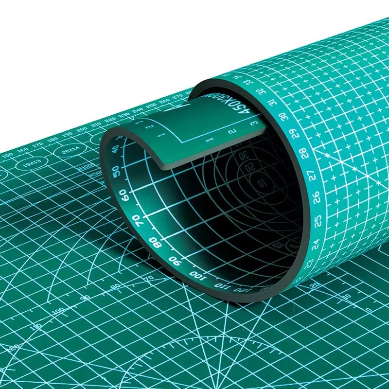 Selbstheilendes Näh-Schneidepad 45x30cm A3 Drehbare Nähmatte Tisch