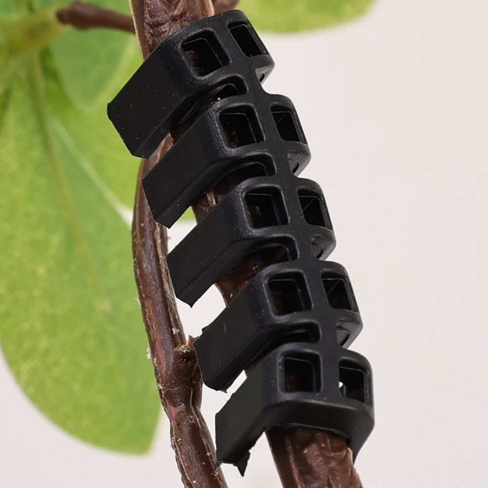 Kunststoff Pflanzhalter Clips für Garten Reben und Tomaten Stiele