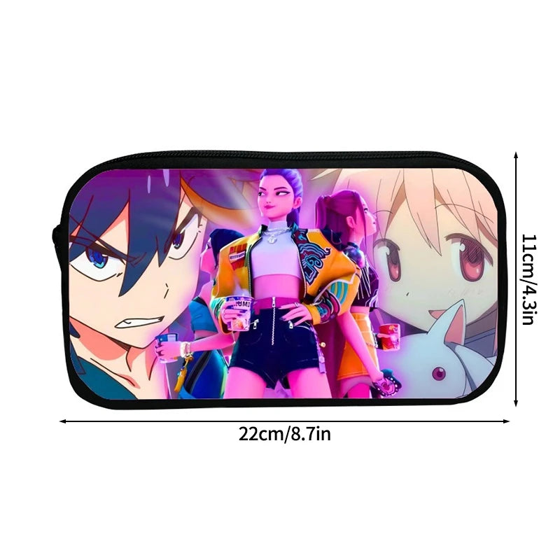 Großes mehrschichtiges Kpop Demon Hunt Federmäppchen für Schüler