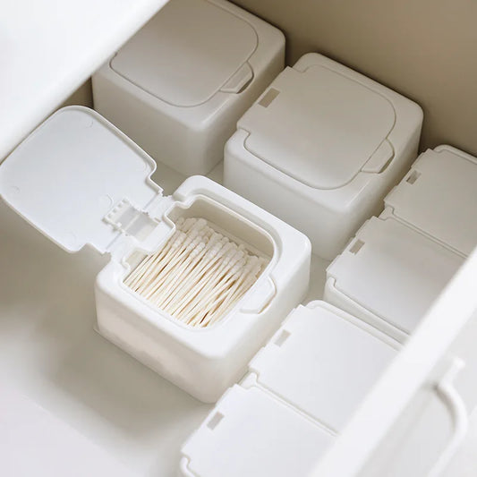 Mini Desktop Aufbewahrungsbox mit Pop-Up Deckel für Kleinigkeiten