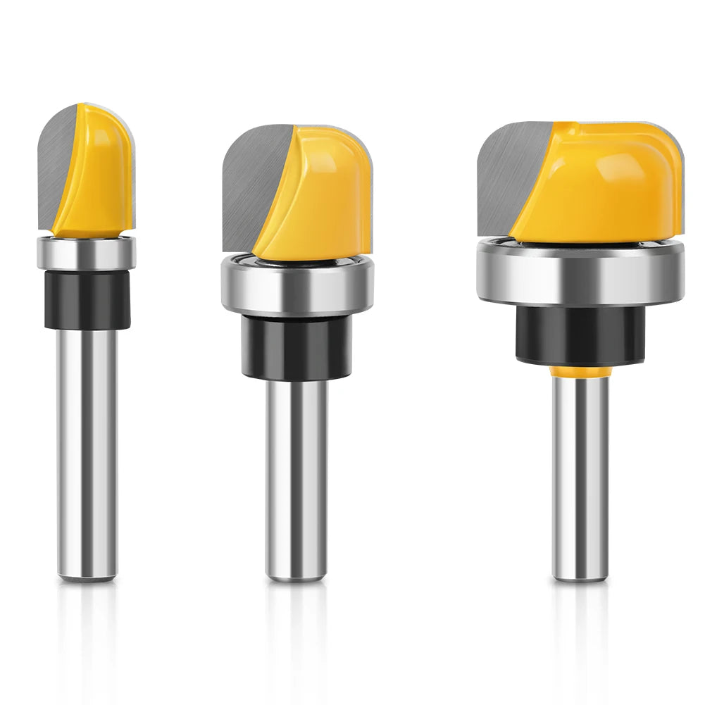 6mm 1/4 Zoll 8mm Schaft Hartmetall Fräser Set für Holzarbeiten