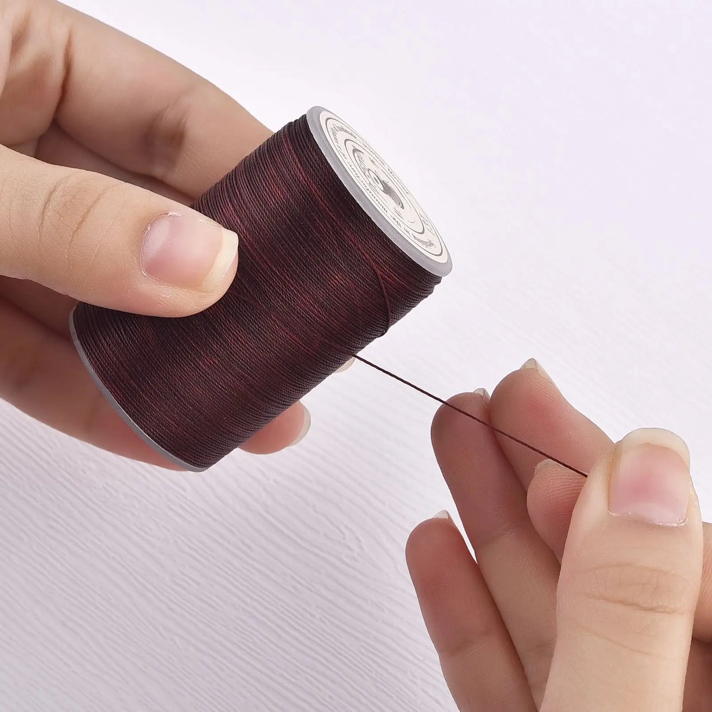 0,35mm gewachste Lederschnur für Schmuckherstellung