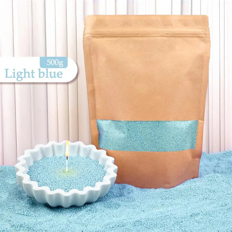 Buntes körniges Perlenwachs für DIY Kerzenherstellung und Sandmalwachs