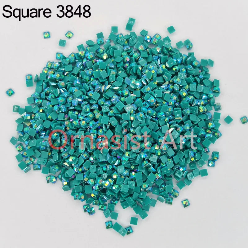 Quadratische Diamantsteine für kreative Diamantmalerei