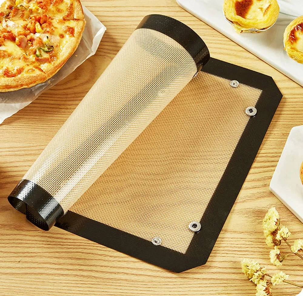 Auslaufsichere Silikon Backmatte mit Antihaftbeschichtung für Küche