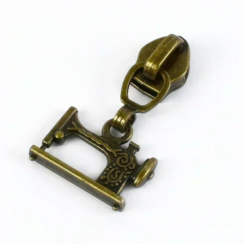 Bronze Reißverschlussschieber für Nylonreißverschlüsse, 5-20 Stück-Yabubest - Home & More