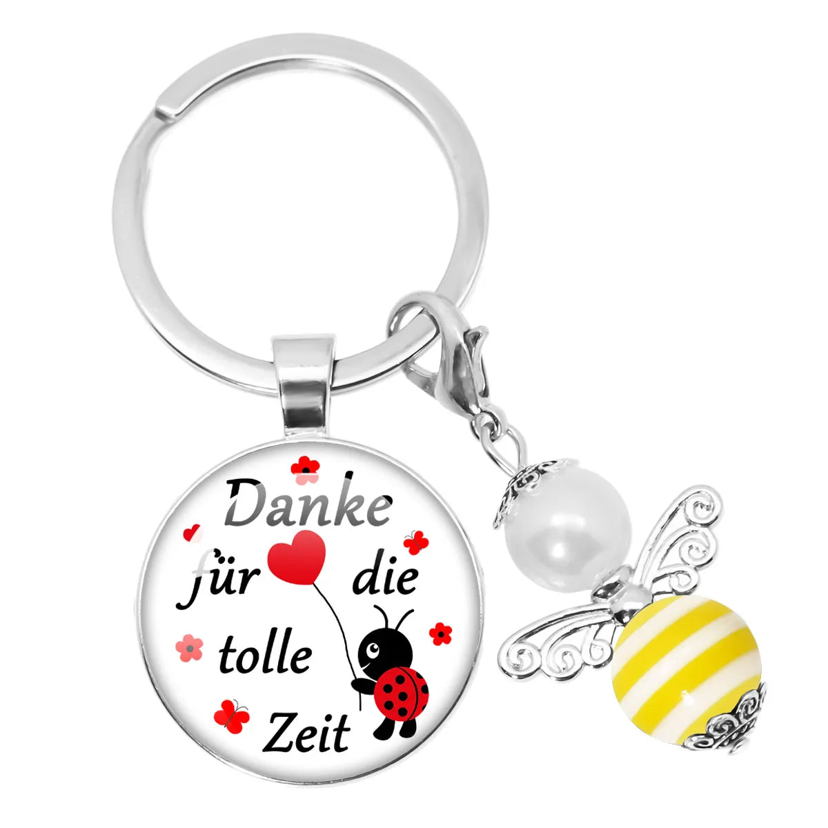 Personalisierbarer Schlüsselanhänger als Abschiedsgeschenk für Erzieher