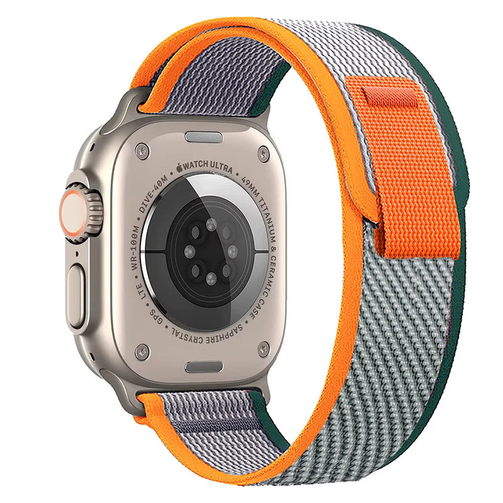 Robustes Nylon Armband für Apple Watch Ultra und alle Serien