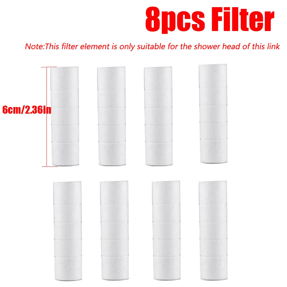 13 cm Hochdruck-Handbrause aus ABS mit 3 Modi und Filterfunktion