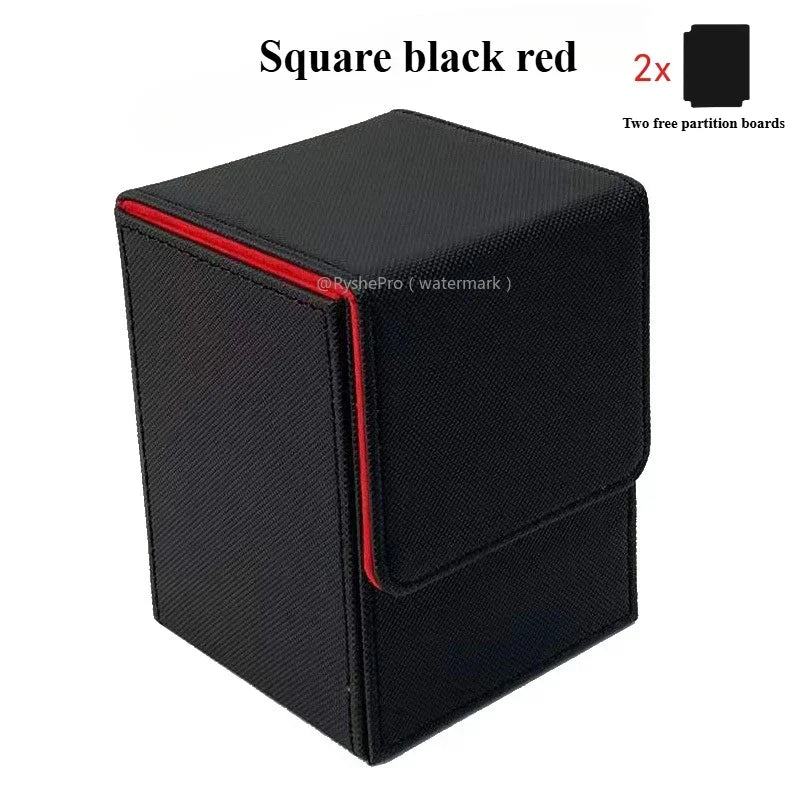 Robuste Deckbox für über 100 Sammelkarten sichere Aufbewahrung