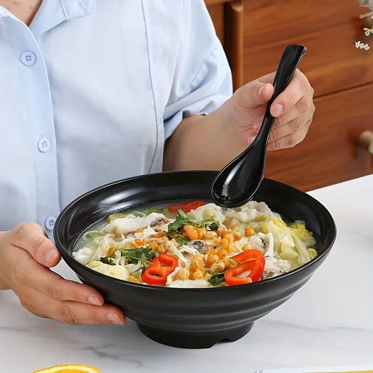 Verdickte Kunststoff-Ramen-Schüssel rutschfest und einfarbig