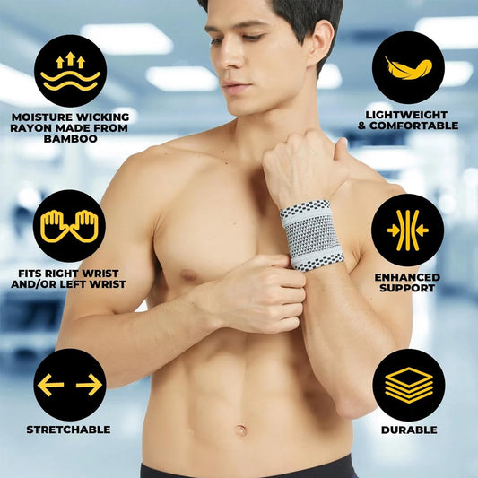 2er Set Handgelenk-Kompressionsbandage zur Schonung bei Karpaltunnel und Arthritis