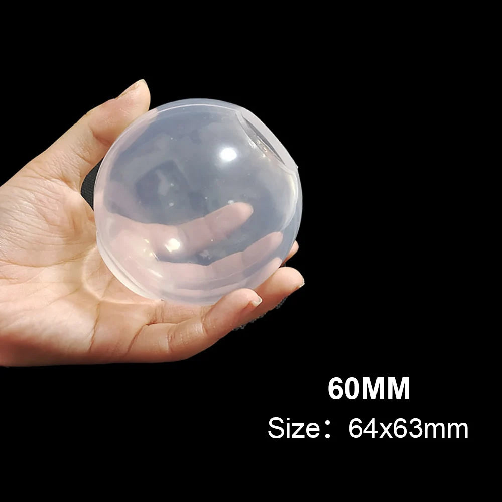 Transparente handgemachte Silikonform für 3D Kugel Epoxidharz DIY Schmuck