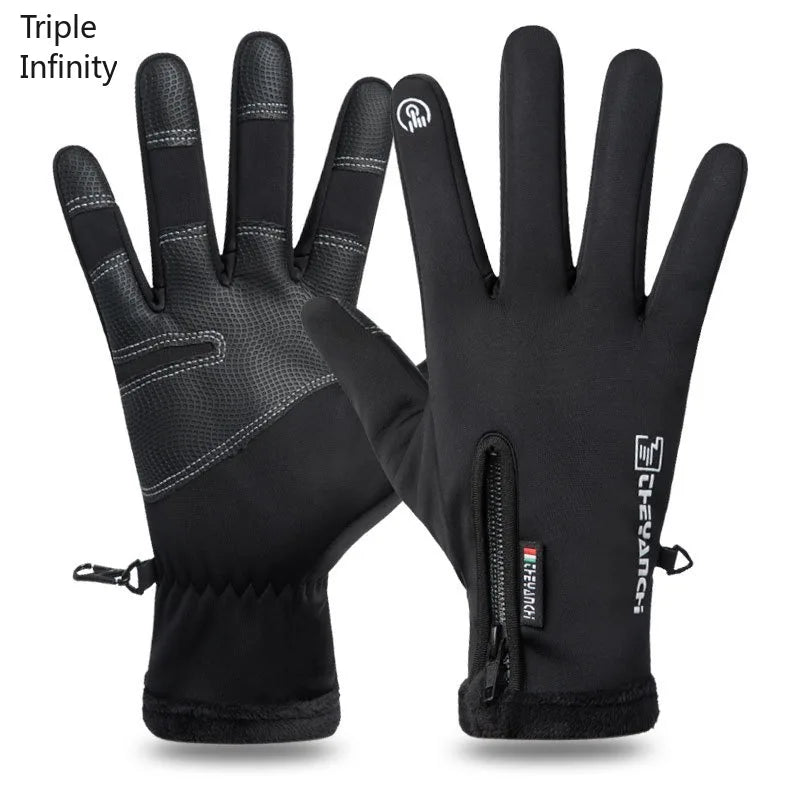 Warme wasserdichte Touchscreen Handschuhe für Winter Sport