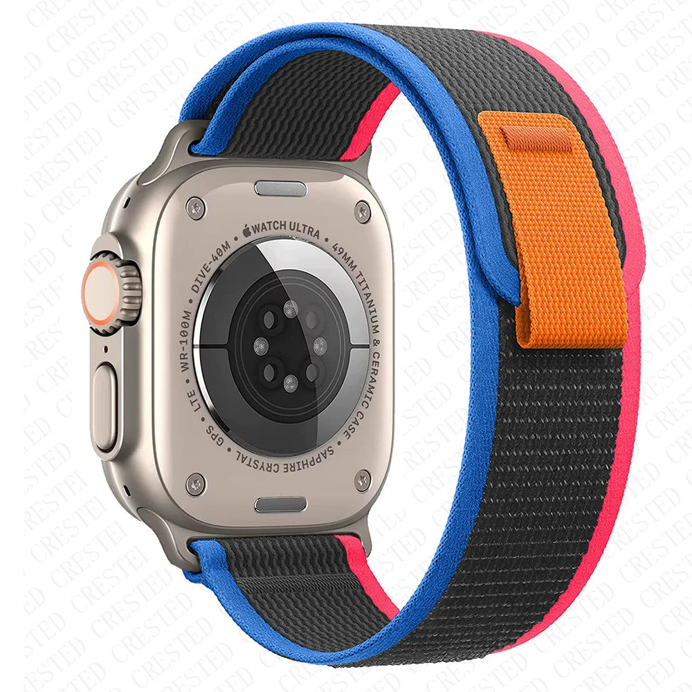 Robustes Nylon Armband für Apple Watch Ultra und alle Serien