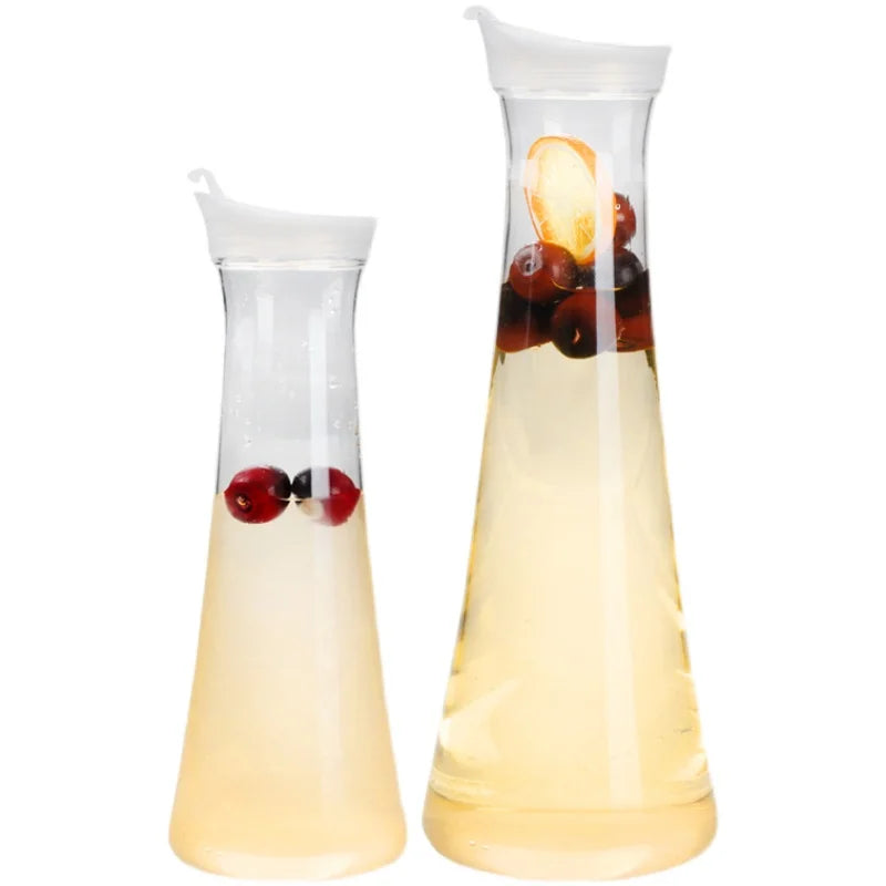 Transparente BPA-freie Wasserflasche mit Auslaufsicherem Deckel – 1,0L Kunststoff