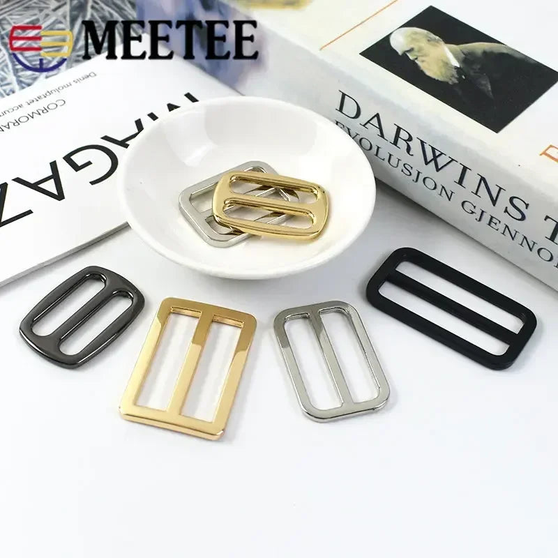 Metallschnallen 25-50mm 5-10 Stück für Taschen Gurtband Verschluss