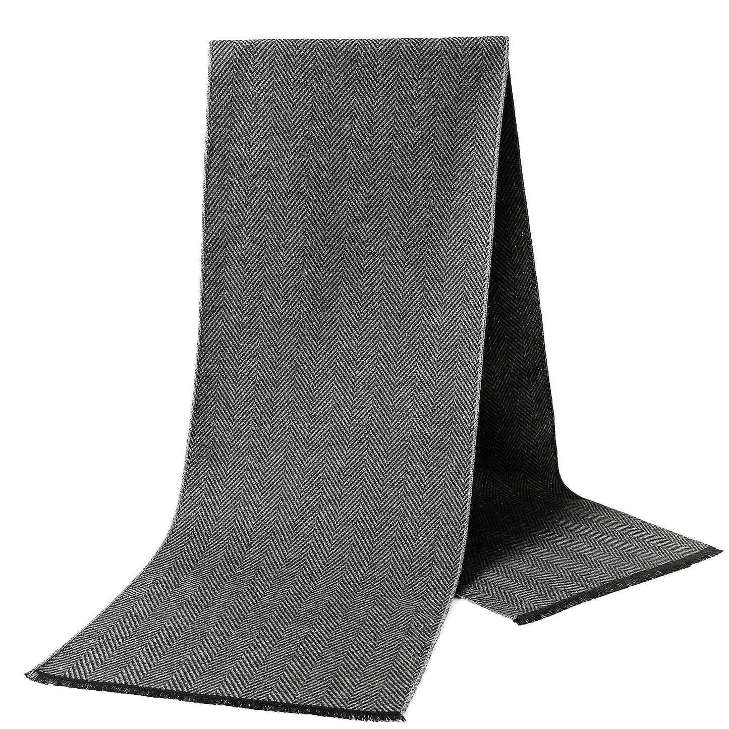 Eleganter karierter Damenschal aus Polyester für Business und Freizeit