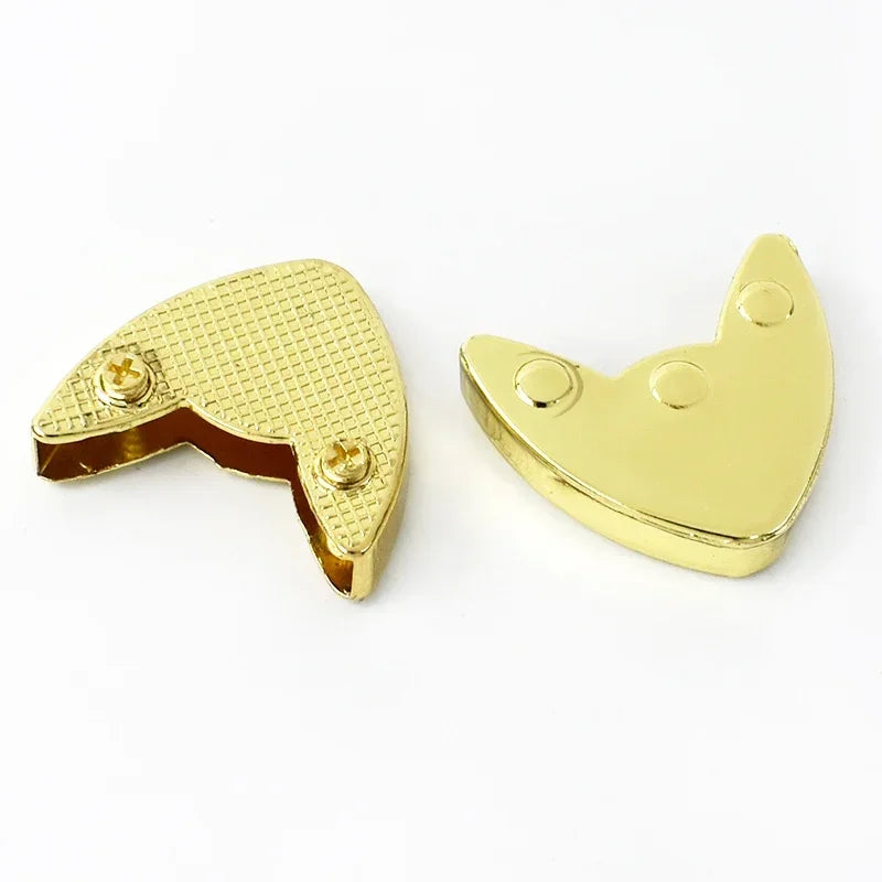 Metall Reißverschlussenden Clip Schnallen Set mit Schrauben für Taschen Gurte DIY 10/20 Stück