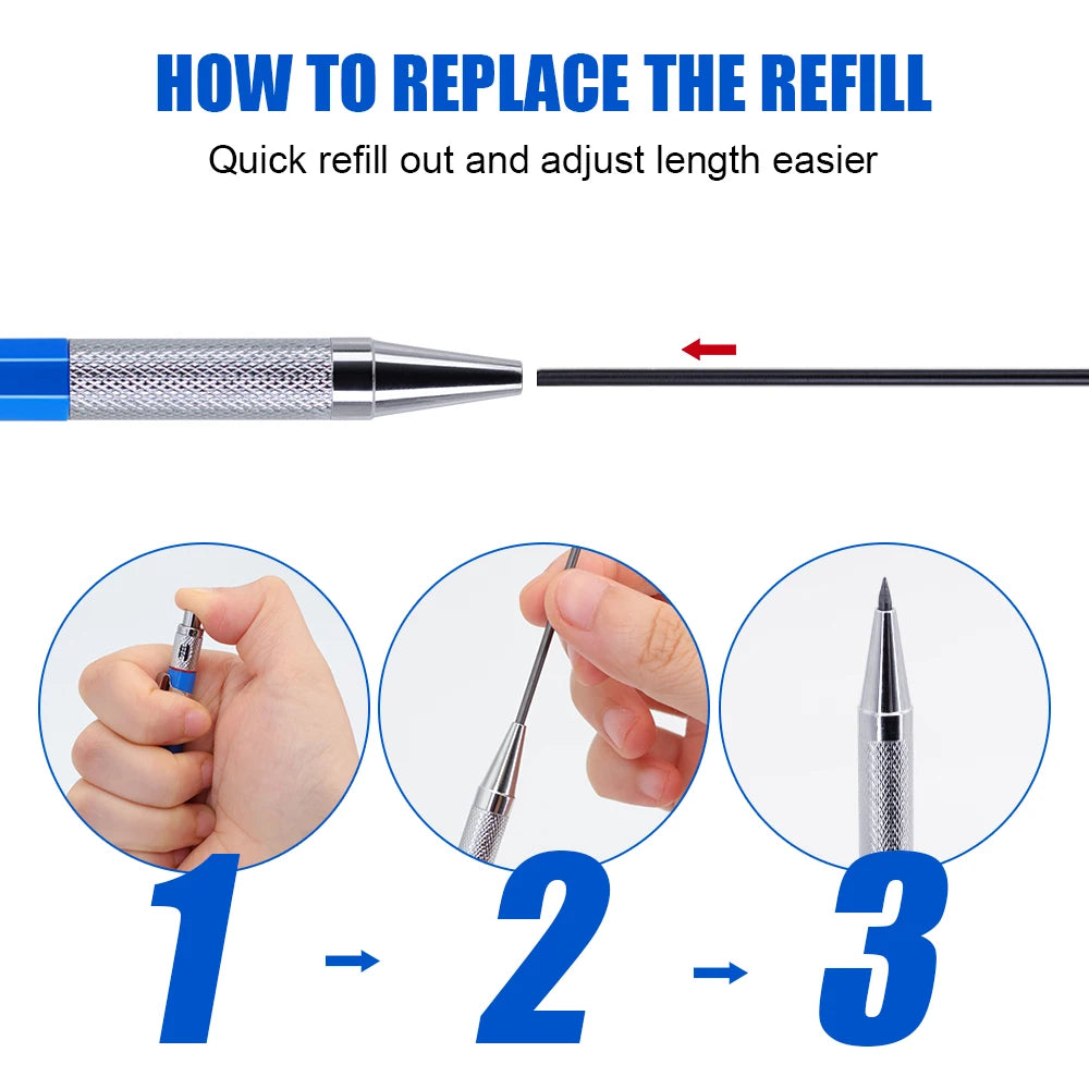 Mehrfarbiger Metall Druckbleistift 2mm Minenautomatik Schulbedarf