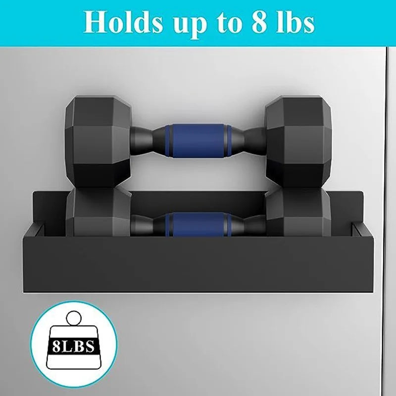 Magnetisches Kühlschrankregal aus schwarzem Eisen platzsparend und praktisch