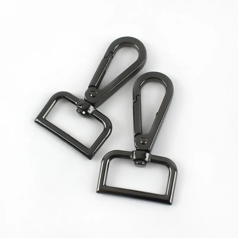 Metall Karabiner Schnallen 25mm 5 10 oder 20 Stück für Taschen DIY Zubehör