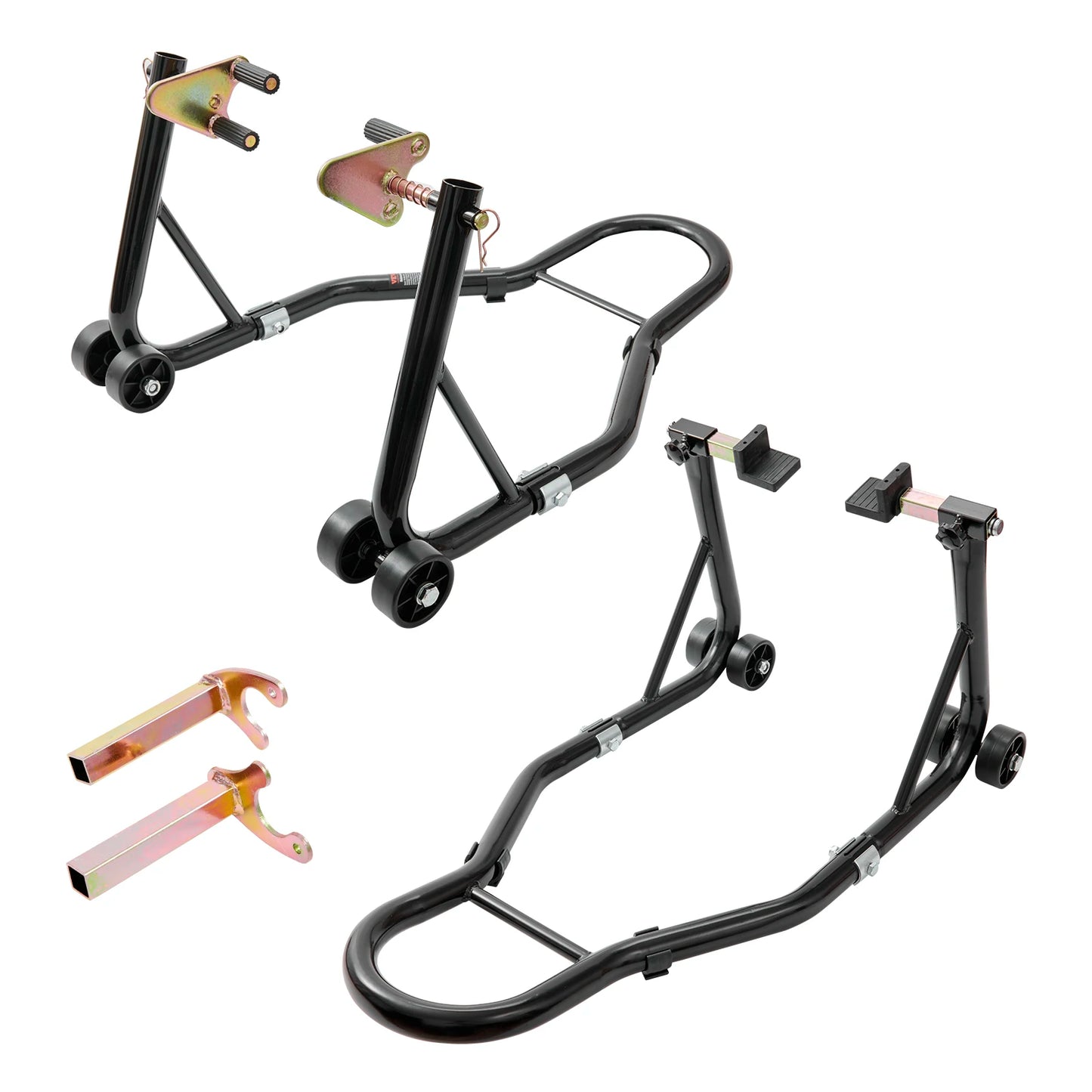 Motorrad-Montageständer 850 lbs Vorne & Hinten Kombi-Set