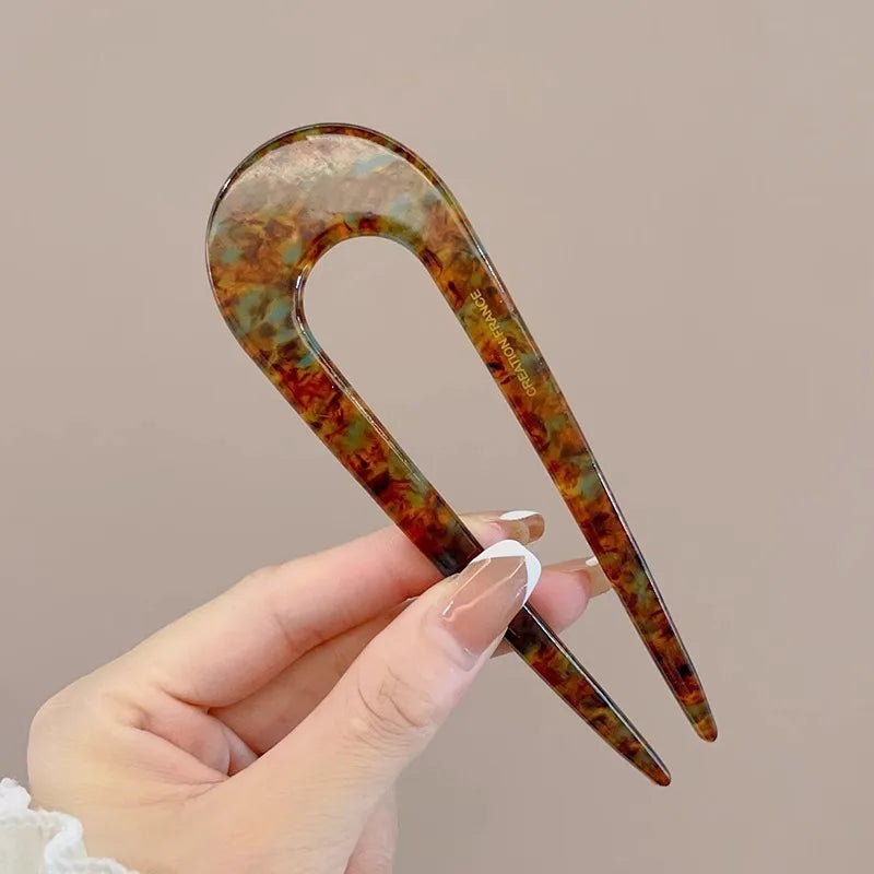 Eleganter Schmetterling Haarclip aus Acetat für stilvolle Frisuren