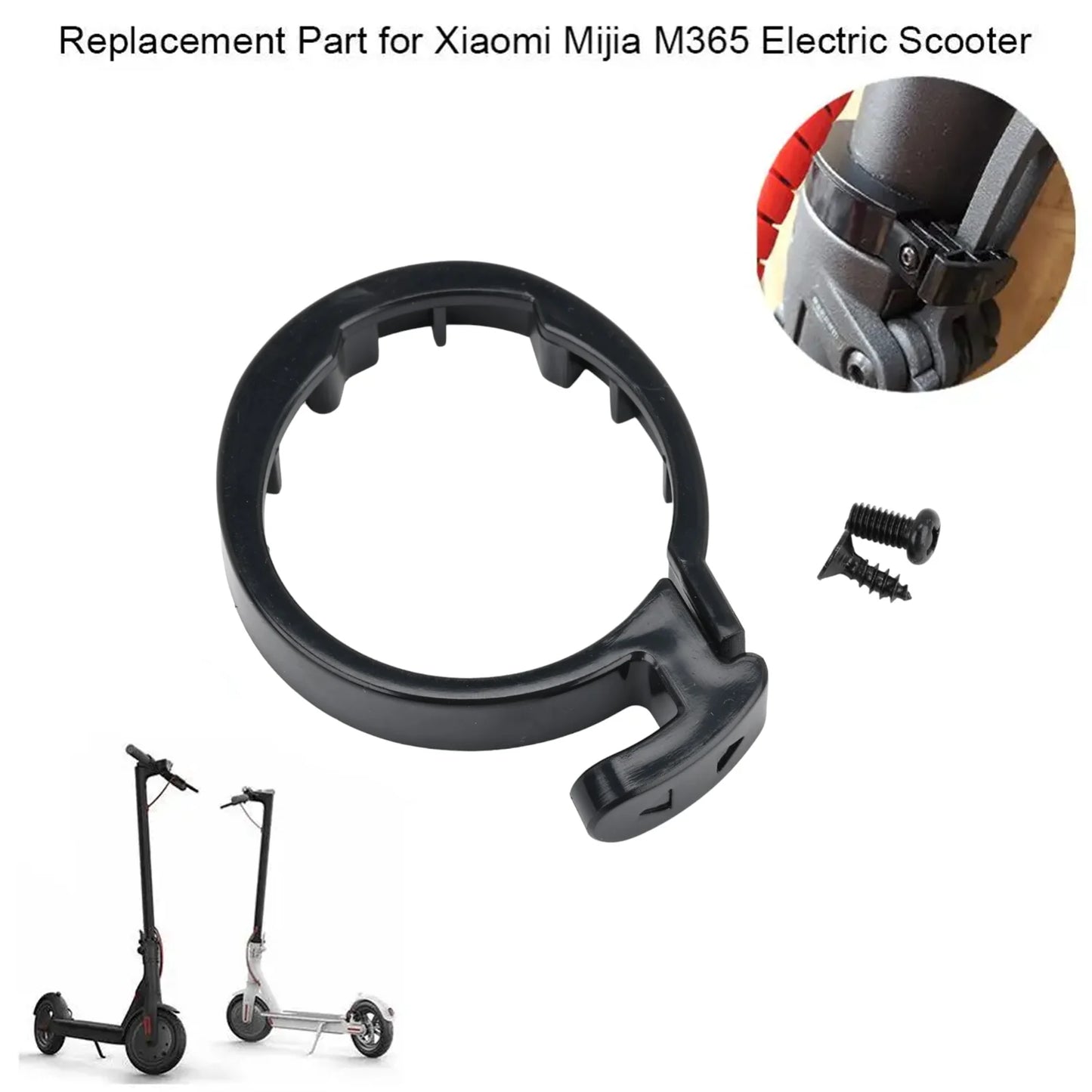 Robuster Kunststoff-Klappring für Xiaomi M365 Pro Scooter Vorderrohr