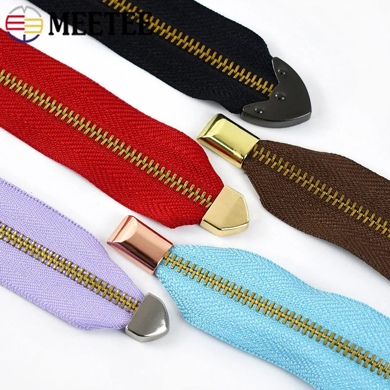 Metall Reißverschlussenden Clip Schnallen Set mit Schrauben für Taschen Gurte DIY 10/20 Stück