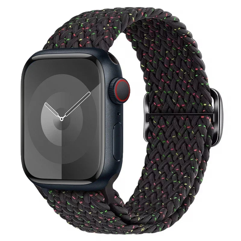 Geflochtenes Solo Loop Nylonarmband für Apple Watch Ultra und Serie