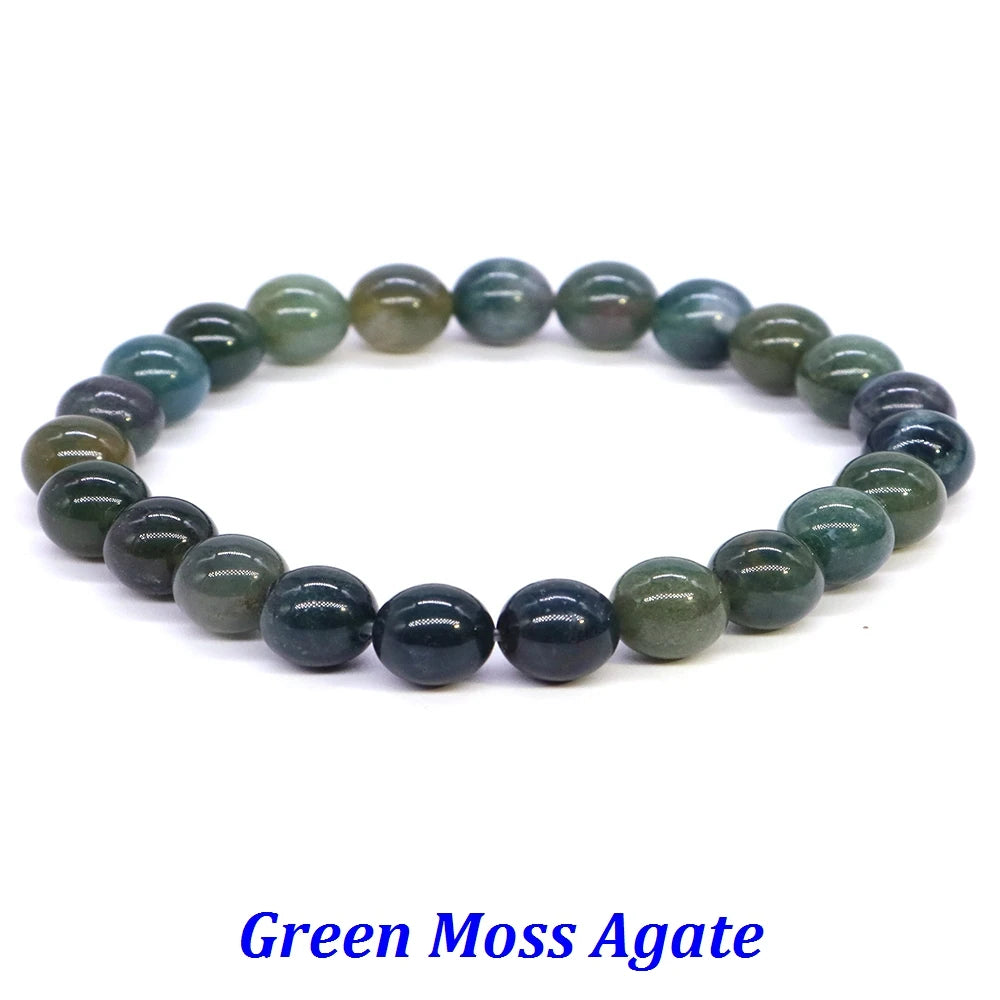 Natürliches Aquamarin Quarz Armband für Yoga und Meditation