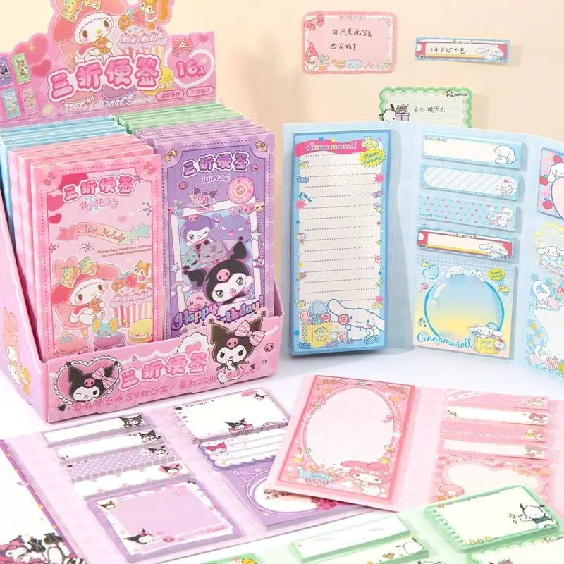Selbstklebende Kawaii Cartoon Haftnotiz 15x7 cm für Schule - Büro
