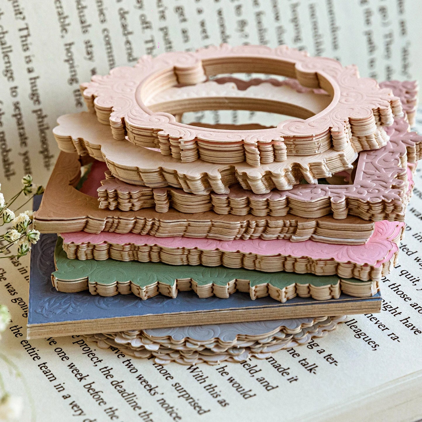 Vintage Ausschnitt Rahmen Set für kreatives DIY Scrapbooking