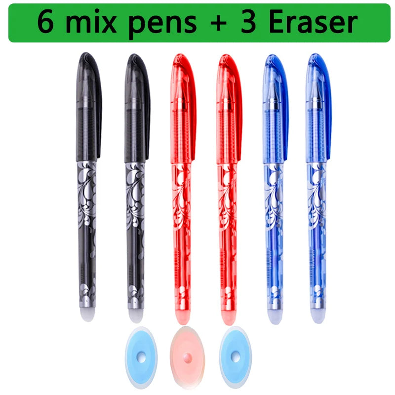 25-teiliges Kawaii Löschbares Gelstift-Set für Schule und Büro 15 cm