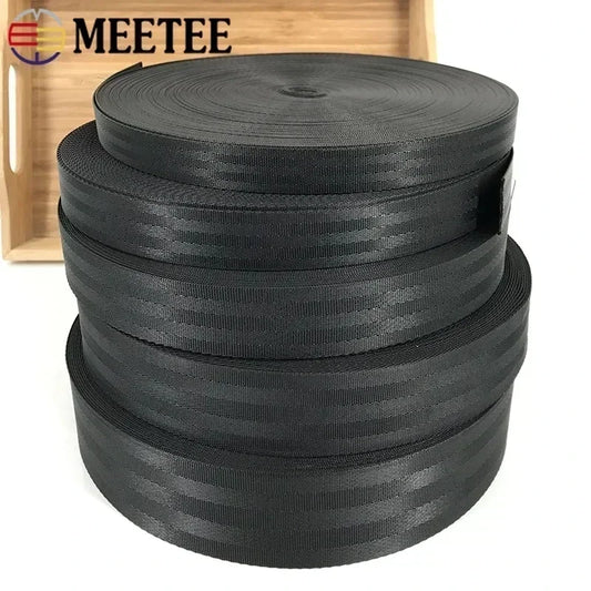 5 Meter Polyester Nylon Gurtband 25-50mm DIY Rucksack Gürtel