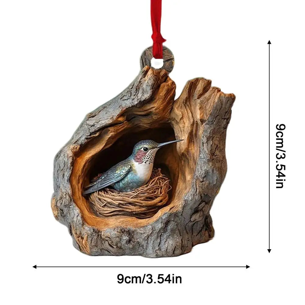 Tierische Acryl Weihnachtsanhänger für festliche Dekoration