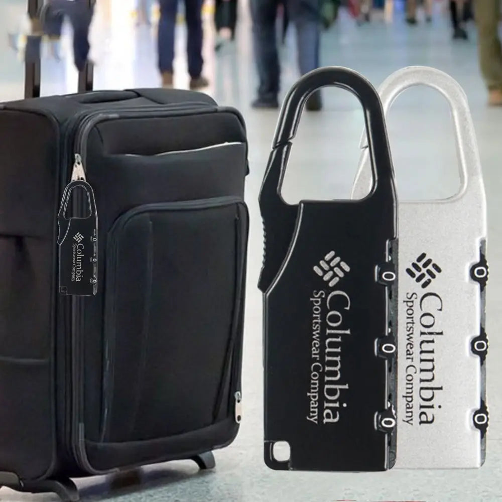 3-stelliges Zahlenschloss aus Legierung für Gepäck und Taschen