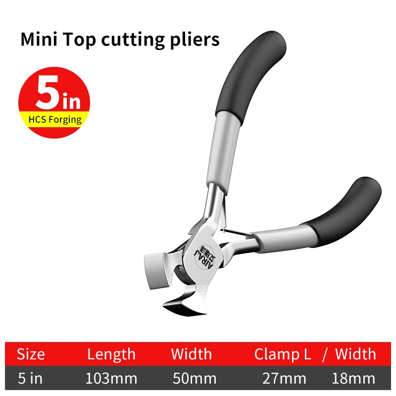 Präzisions Zange für Schmuck DIY - Handwerk – Diagonal Rund Spitz Gebogen