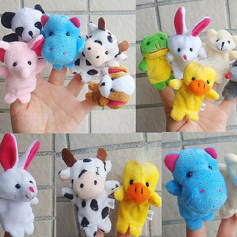 Interaktive Cartoon Fingerpuppen für Eltern Kind Spielen