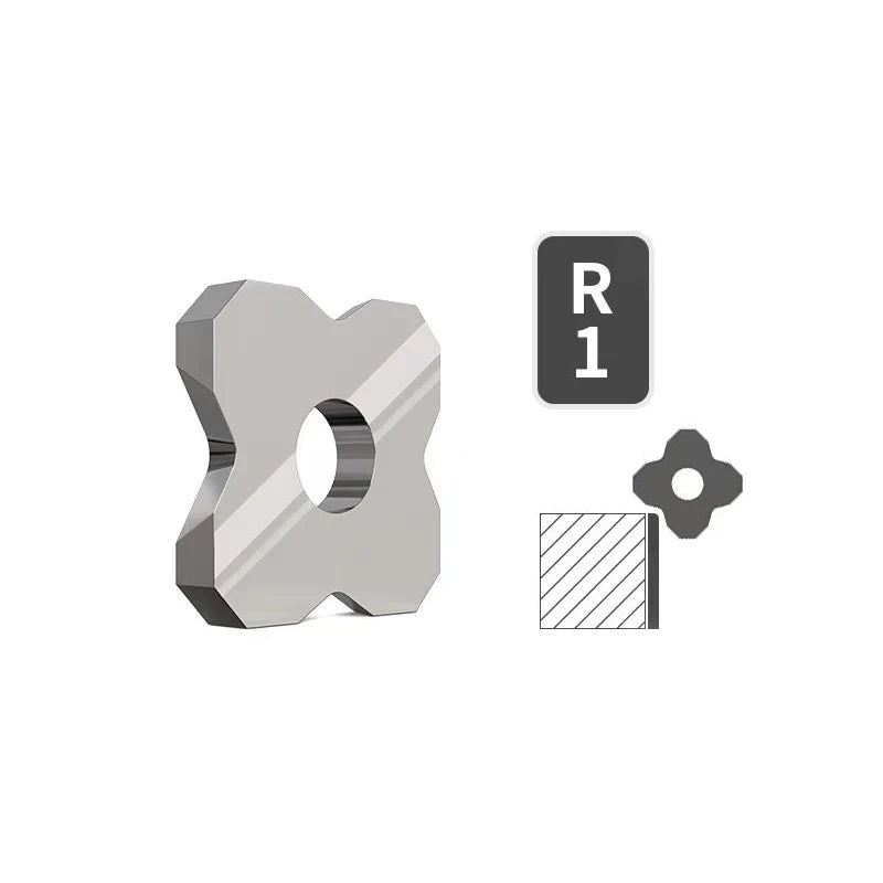 Holzbearbeitung Rand Trimmen Messer - Manuelle Hobel Klinge für Entgraten und Anfasen-Yabubest - Home & More