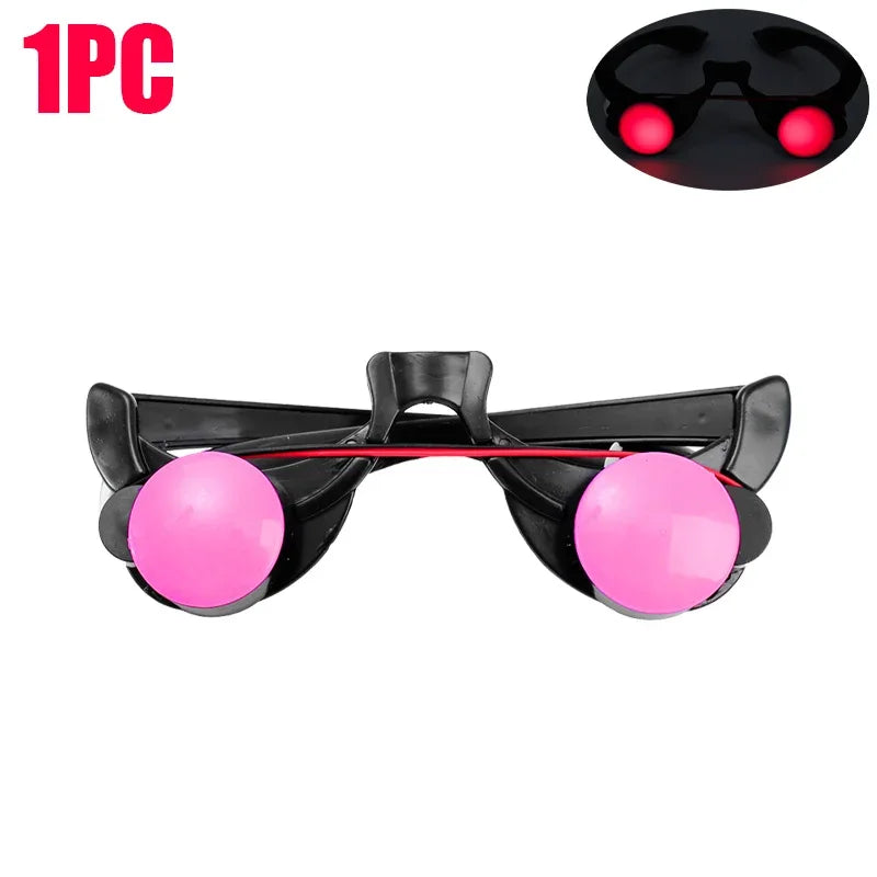 Auffällige LED Partybrille für Feste und besondere Anlässe